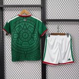 Mexico home Kids   1:1 Quality Soccer Jersey 26-27 (2026)