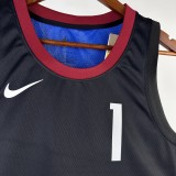 Denver Nuggets Black City Edition  #1 PORTER JR. 1:1 Quality NBA  Season Jerseys 2024