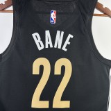 Memphis Grizzlies City Edition Black #22 BANE 1:1 Quality NBA Jerseys 2024