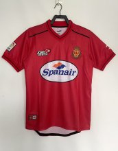 Retro Mallorca Home Red  1:1 Quality Soccer Jersey  2000-2001