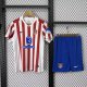 Atletico Madrid Home With Pants Sets fans 1:1 Quality Soccer Jersey   25-26
