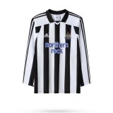 Retro Newcastle long Home Fans  1:1 Quality Soccer Jersey  2003