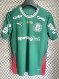 Palmeiras Home Fans 1:1 Quality Soccer Jersey   26-27 (有广告)