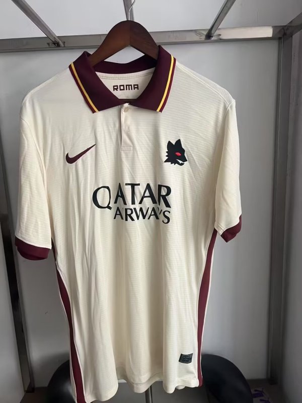 Roma  AWAY  Fans  1:1 Quality Soccer Jersey 2020-2021