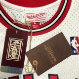 Chicago Bulls White #23 JORDAN 1:1 Quality NBA  Season Jerseys  1998