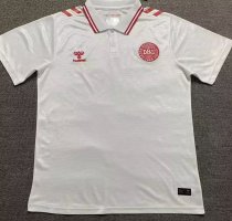 Denmark away Fans 1:1 Quality Soccer Jersey 24-25
