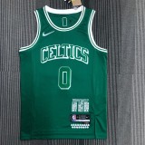 Retro Boston Celtics City Edition Green #0 TATUM  1:1 Quality NBA Jerseys  2022