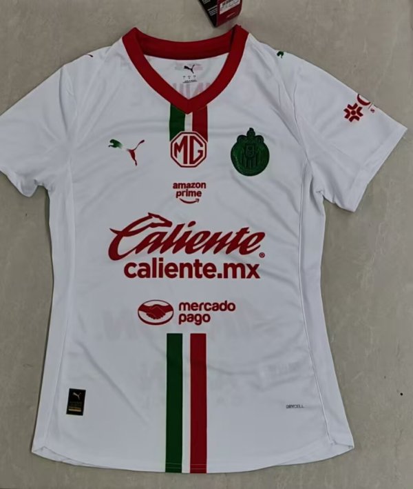 Chivas (Guadalajara ) Home Women  Fans 1:1 Quality Soccer Jersey  25-26