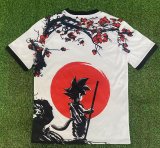 Japan Special Edition Wukong White Anime Version  Fans 1:1 Quality Soccer Jersey  25-26