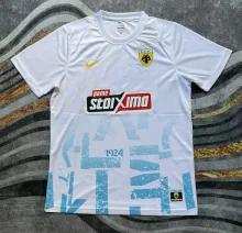 Kallithea Athens Third Away White Fans 1:1 Quality Soccer Jersey  25-26