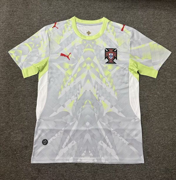 Portugal  Special Edition Fans Grey 1:1 Quality Soccer Jersey  26-27  (2026)