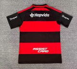 Flamengo Home  Fans 1:1 Quality Soccer Jersey 26-27  （With Advertis）
