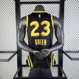 Golden State Warriors BLACK City Edition #23 GREEN 1:1 Quality NBA Season Jerseys 2024