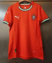 Portugal  home Women Fans  1:1 Quality Soccer Jersey   25-26