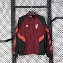 River Windbreaker  Red 1:1 Quality Soccer Jersey  26-27