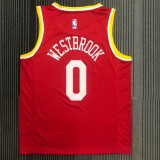 Houston Rockets Retro Red #0 WESTBROOK 1:1 Quality NBA  Season Jerseys