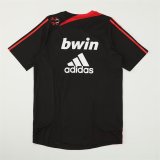Retro AC Training Black Fans 1:1 Quality Soccer Jersey 2007-2008