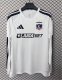 Colo-Colo Home Long Sleeve Fans  1:1 Quality Soccer Jersey  26-27