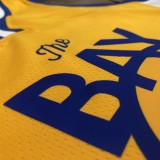 Golden State Warriors  V-neck Yellow JORDAN #35 DUEANT 1:1 Quality NBA Season Jerseys 2021