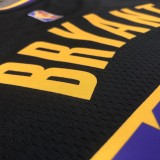 Los Angeles Lakers  Reward Edition Black  Kobe #24 BRYANT Round Neck 1:1 Quality NBA Season Jerseys 2021