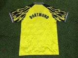 Retro Dortmund home fans 1:1 Quality Soccer Jersey   1994-1995