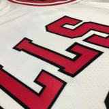 Chicago Bulls White #6 CARUSO 1:1 Quality NBA  Season Jerseys  75 Year