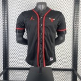 Chicago Bulls baseball Black    1:1 Quality baseball  Season Jerseys
