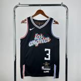 Los Angeles Clippers City Edition Black #3 PAUL 1:1 Quality NBA  Season Jerseys 2023