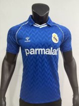 Retro Real Madrid Away  1:1 Quality Soccer Jersey  1986