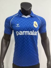 Retro Real Madrid Away  1:1 Quality Soccer Jersey  1986