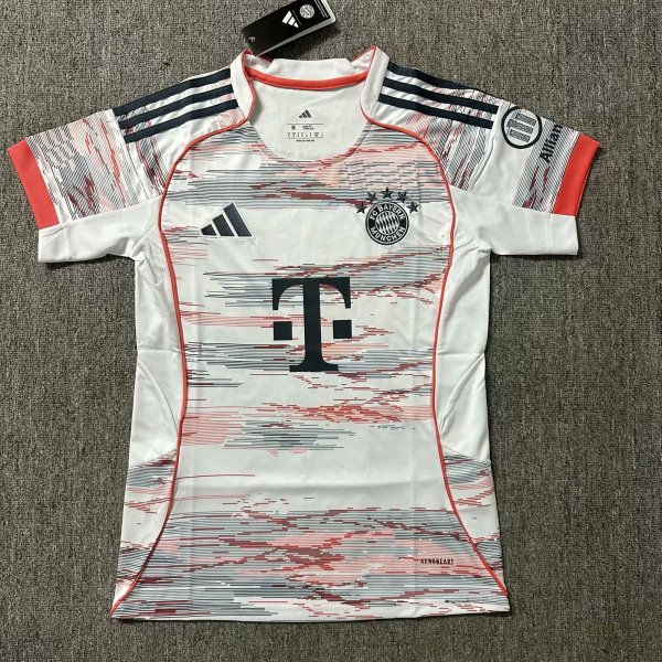 Bayern Munich  Women  Away Fans 1:1 Quality Soccer Jersey  25-26