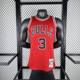 Retro Chicago Bulls Red #3 WADE 1:1 Quality NBA  Season Jerseys 2016-2017