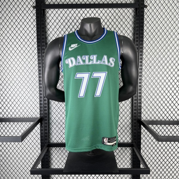 Dallas Mavericks  Retro Green #77 DONCIC 1:1 Quality NBA  Season Jerseys   2026