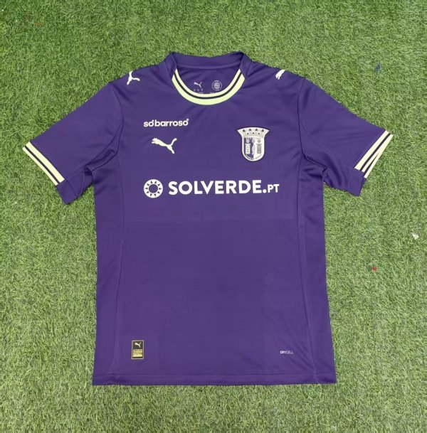 Braga Third Away Fans 1:1 Quality Soccer Jersey 25-26