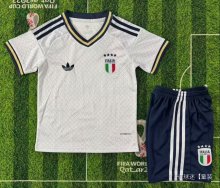 Italy Away Kids Fans 1:1 Quality Soccer Jersey 26-27 (2026)