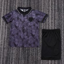 Retro England  home Kids 1:1 Quality Soccer Jersey  1990