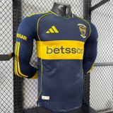 Boca Juniors Home Long sleeves Player  1:1 Quality Soccer Jersey 25-26