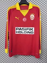 Galatasaray Home Long Sleeve  Fans  1:1 Quality Soccer Jersey 26-27