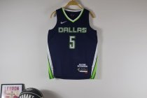 Dallas Mavericks  kids  Blue  #5 BUECKERS NBA Jerseys