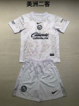 Club America third away kids 1:1 Quality Soccer Jersey  24-25