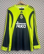 Retro Real Madrid Goalkeeper Long Sleeve 1:1 Quality Soccer Jersey 1999-2000