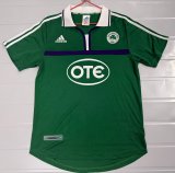 Retro Panathinaikos  Home 1:1 Quality Soccer Jersey  2000-2001