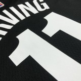 Brooklyn Nets Black #11 IRVING 1:1 Quality NBA  Season Jerseys 75 Year