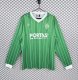 Retro Werder Bremen Away Long Sleeve 1:1 Quality Soccer Jersey  1987-1988