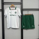 Palmeiras Away Fans  With Pants Sets 1:1 Quality Soccer Jersey   26-27 (有广告)