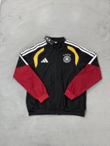 Germany Windbreaker  Black 1:1 Quality Soccer Jersey  25-26
