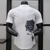 Real Madrid  Y-3 white Player  1:1 Quality Soccer Jersey   24-25