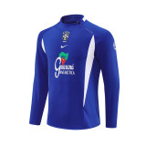 Retro Brazil Training  Tracksuit  Blue 1:1 2002