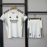 Real Madrid  Home With Pants Sets  Fans  1:1 Quality Soccer Jersey    25-26