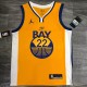 Golden State Warriors  V-neck Yellow JORDAN #22 WINGGINS  1:1 Quality NBA Season Jerseys 2021